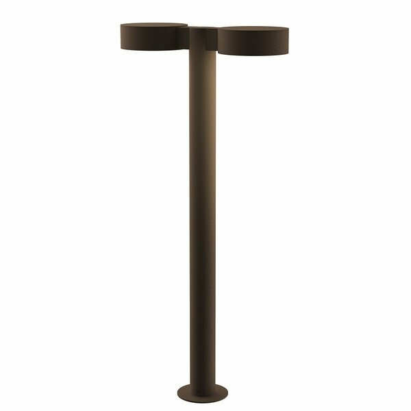 Sonneman 28In. LED Double Bollard 7308.PC.PL.72-WL